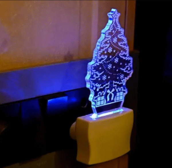 Christmas tree night lamp - Image 4