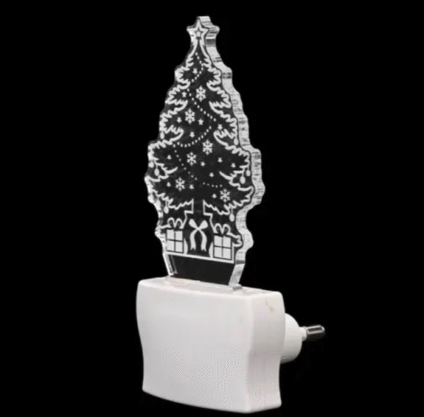 Christmas tree night lamp - Image 2
