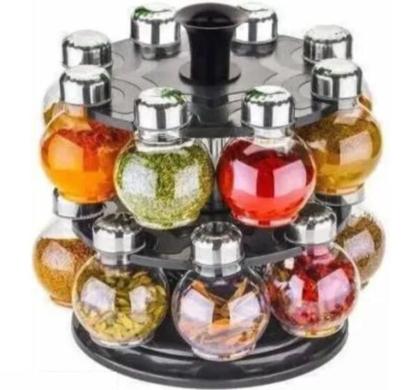 Plastic Masala Rack 16 In 1