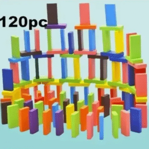 120 pcs Wooden Blocks Set