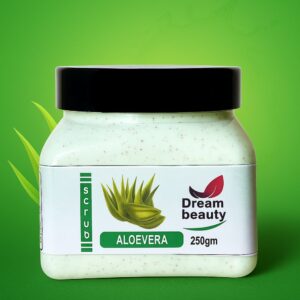 Aloe Vera Face & Body Scrub – 250gm