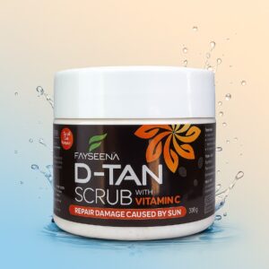 Fayseena D-Tan Scrub with Vitamin C – 300g