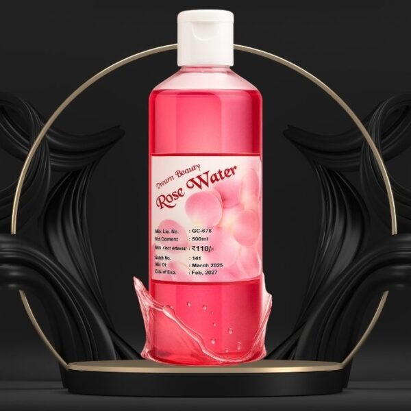 Dream Beauty Rose Water 500 ml - Image 3
