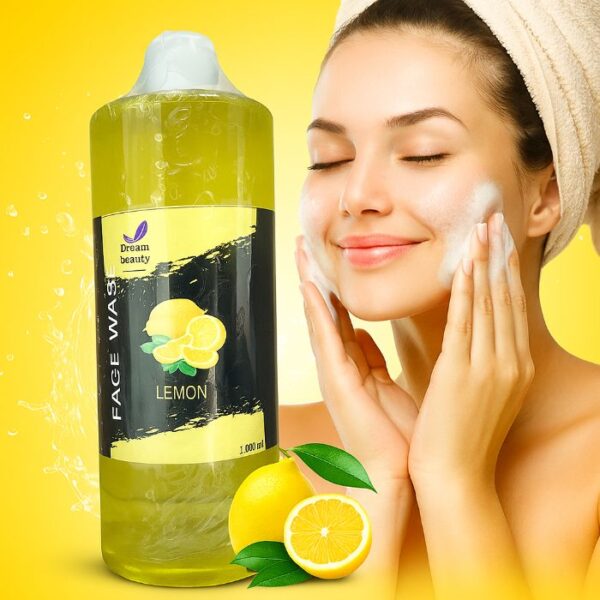 Dream Beauty Lemon Face Wash – 500ml - Image 2