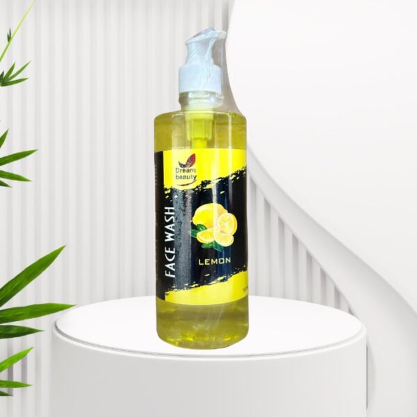 Dream Beauty Lemon Face Wash – 500ml - Image 3