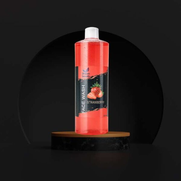 Dream Beauty Strawberry Face Wash – 1000 ml - Image 3