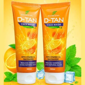 Fayseena D-Tan Face Wash – 100ml -(Pack of 2)