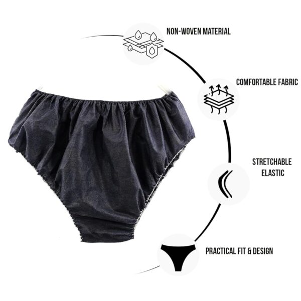 Disposable Panty Pack of 10pcs - (20 GSM, Free Size) - Image 2