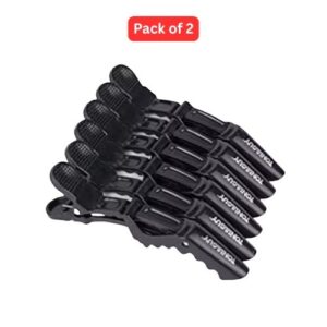 Toni & Guy Professional Crocodile Hair Clips – Pack of 2