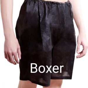 Disposable Non-Woven Boxer Shorts - 25 GSM (Pack of 20)