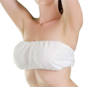 Disposable Non-Woven Spa Bra for Women - 50 GSM (Pack of 50)